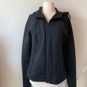Black zip up Champion Lightweight Stretch Jacket XL wicks moisture